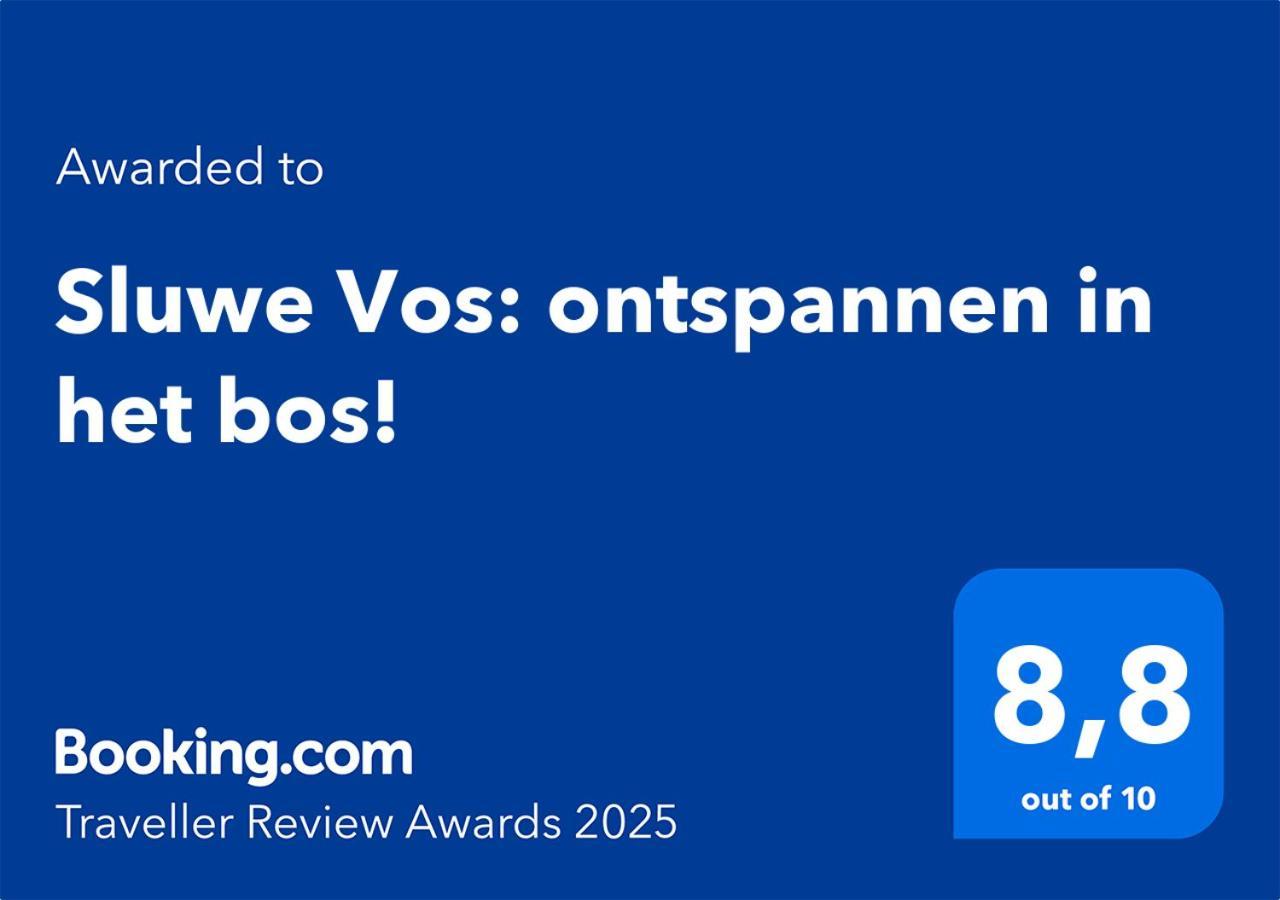 Sluwe Vos: Ontspannen In Het Bos! Otterlo Exterior photo